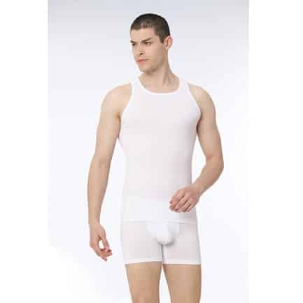 Erkek Pamuklu İnce Kaşkorse Halter Yaka Atlet 2'Li -490