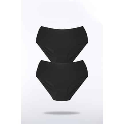 Kadın Midi Bato Pamuklu Ribana Külot 2'Li - 3006-1