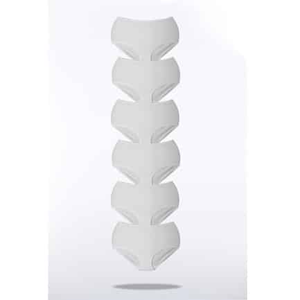 Kadın Maxi Bato Pamuklu Yüksek Bel likralı Külot 6'Lı - 3016