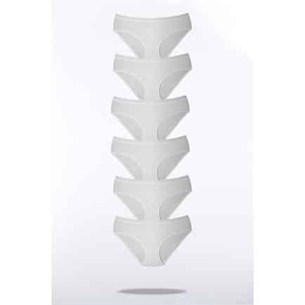 Kadın Modal Normal Bel Bikini Likralı Slip 6'Lı - 3024