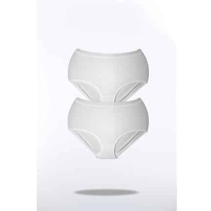 Kadın Maxi Bato Modal Yüksek Bel likralı külot 2'Li - 3026