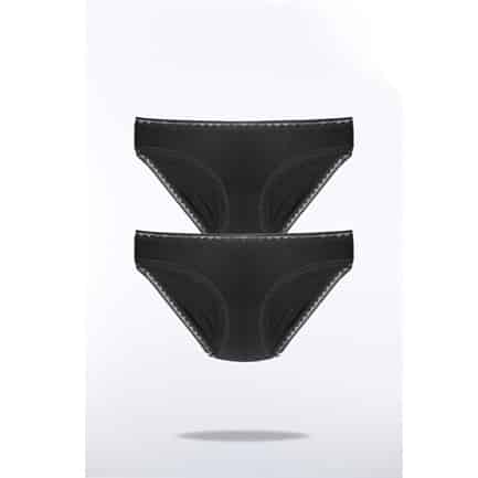 Kadın Modal Bi̇ki̇ni̇ Dantelli̇ Likralı Sli̇p 2'Li - 3052