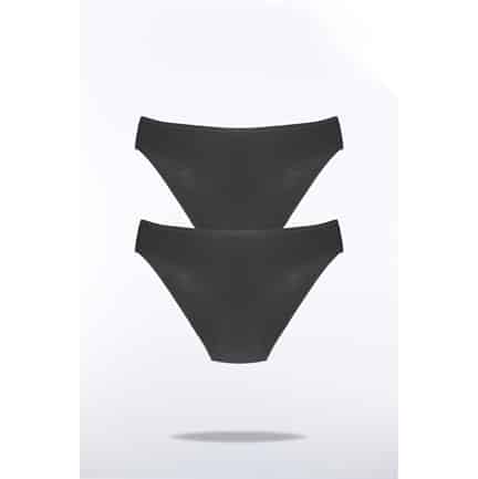 Kadın Pamuklu Bi̇ki̇ni̇ Bi̇yeli̇ Likralı Sli̇p 2'Li -3013-(3053)