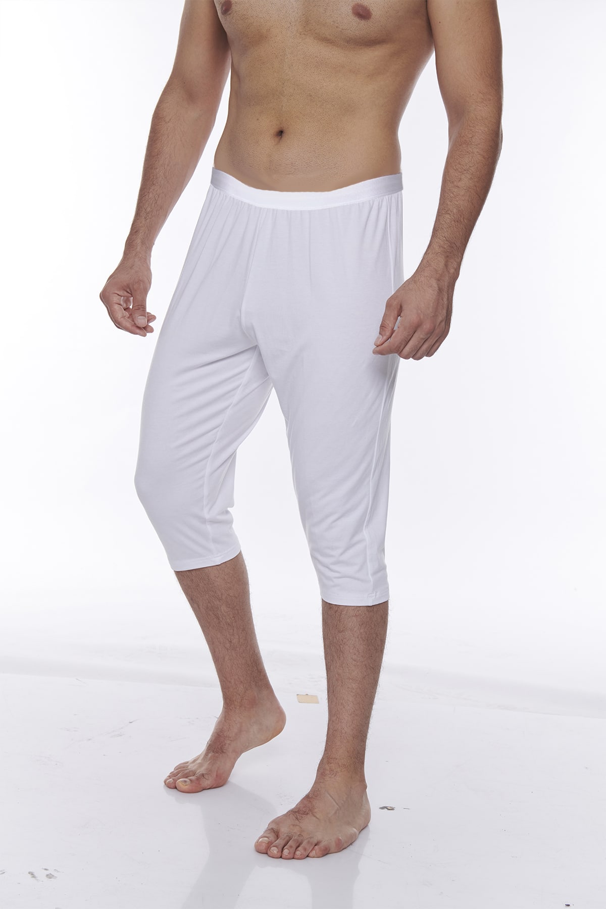 Erkek Bambu Pamuklu ince kemer lastikli Klasik Uzun Paçalı Osmanlı Donu - 447 - Görsel 2