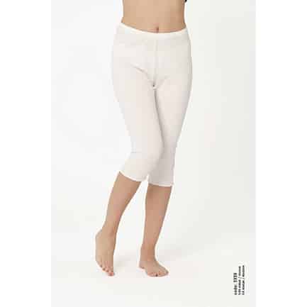 Kadın Viskon Dız Altı Paçalı Alt - 3939