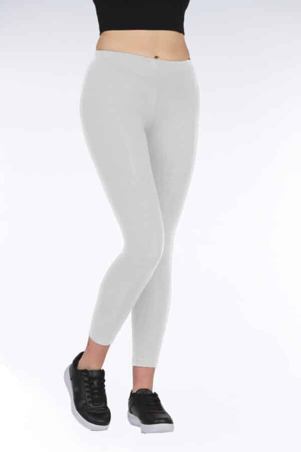 Kadın Modal Bi̇lek Boy Klasi̇k İnce Li̇kralı Tayt - 4023-4066 - Görsel 5