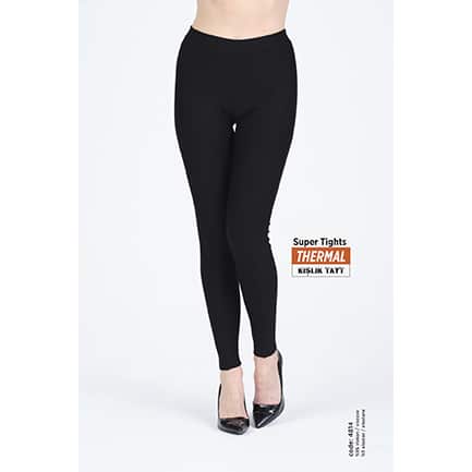 Kadın Vi̇skon Süper Kışlık Termal Tayt - 4814