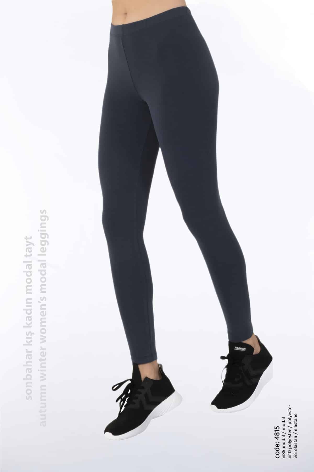 Kadın Sonbahar Kış Modal Tayt -4815 - Görsel 3