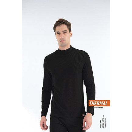 Erkek Termal İçlik Yarım Balıkçı Yaka Uzun Kollu Üst – 617